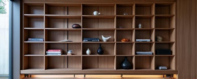 Individueller Einbauschrank in einem Wohnzimmer